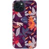Picasee Fashion Case MagSafe pre Apple iPhone 15 - Purple Leaf