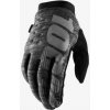 Rukavice na motocykel 100% BRISKER grey/black - S