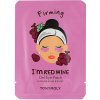 Tony Moly I'm Red Wine Eye Patch Očné náplasti 2 x 21 ml