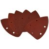 Güde Brúsny papier delta 140x102 mm, 2x K100, 2x K120, 2x K180 58164