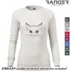Mikina RANGER® - MAČKA - d XL Biela