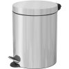 ALDA Pedálový odpadkový kôš Freedom Fresh 5 l, lesklá nehrdzavejúca oceľ