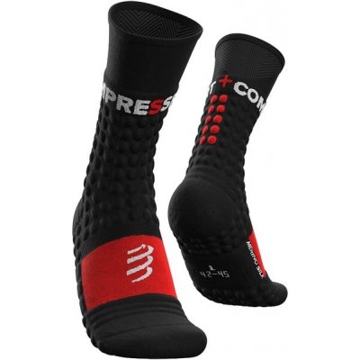 Compressport ponožky Pro Racing Socks-Winter Run Black