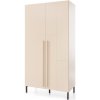 Šatníková skriňa SERGIO S2 - béžová