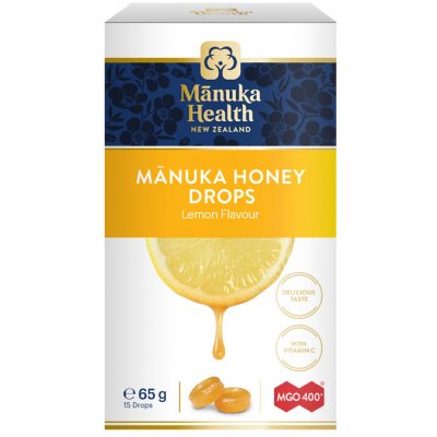 Manuka Health New Zealand Cukríky Manuka MGO 400 + citrón 100 g