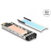 Delock Vnútorný zásobník mobilnej priehradky na 1 x SSD M.2 NMVe pre mobilnú priehradku 47028