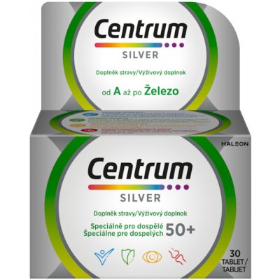 CENTRUM Multivitamín silver 50+ 30 tabliet