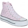 Converse Členkové tenisky LIFT PLATFORM EMBROIDERED STARS Ružová