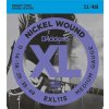 D'Addario EXL115 struny pre elektrickú gitaru 11-49
