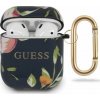 Guess Ochranný kryt GUACA2TPUBKFL03 Flower Collection N3 pro AirPods 1 černý