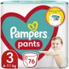 PAMPERS Active Baby Pants Nohavičkové plienky veľ. 3 (76 ks plienok) 6-11 kg