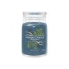 Yankee Candle Signature veľká 2 knôty 567g Bayside Cedar