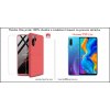 Púzdro Roybens 360 Full Body pre Huawei + tvrdené sklo - Červené pre Huawei: P30 lite