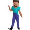 Godan Detský kostým - Minecraft Steve Veľkosť - deti: S: 110 cm