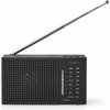 Rádio NEDIS RDFM1200BK