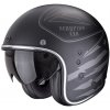 SCORPION prilba BELFAST EVO Dawg matt black/silver - L