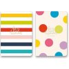 Shkolyaryk Náčrtník Muse Sketch & Note Dots & Stripes A5 čistý 64 listů
