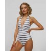 Pruhované Jednodielne Plavky Heidi Klein Core U-bar