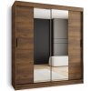 Wilsondo Šatníková skriňa Rubino T1 180x200x62 - orech warmia