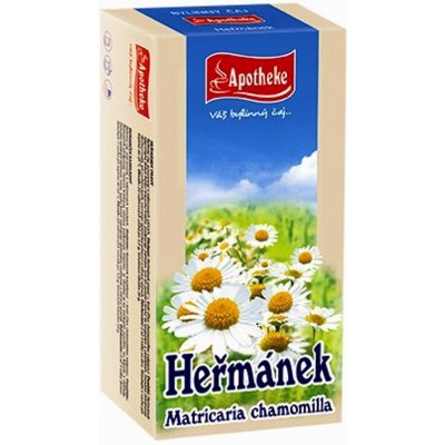 Apotheke rumanček čaj 20 x 1,5 g