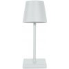 Eurolamp | LED Stmievateľná dotyková stolná lampa LED/3,5W/5V 5200 mAh IP54 biela | EU0063