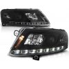 Predné Devil Eyes svetlá Audi A6 04-08 DRL Black