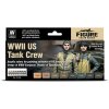 Farby Vallejo Sada WWII US Tank Crew 8x17 ml