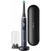 Oral-B iO Series 8 Black Onyx elektrický zubní kartáček, magnetický, 6 režimů, časovač, tlakový senzor, pouzdro, černý, Čierna