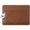 FIXED Oxford Kožené puzdro pre Apple MacBook Pro 16 (2019 a novší) hnedá (FIXOX2-PRO16-BRW)