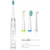 Sonická zubná kefka Fairywill 508 biela, nabíjateľná, 4 náhradné hlavice