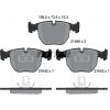 TEXTAR Sada brzdových platničiek kotúčovej brzdy 2148602