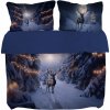 Gipetex Natural Dream 3D talianská obliečka 100% bavlna Deer - 220x200 / 2x70x90 cm