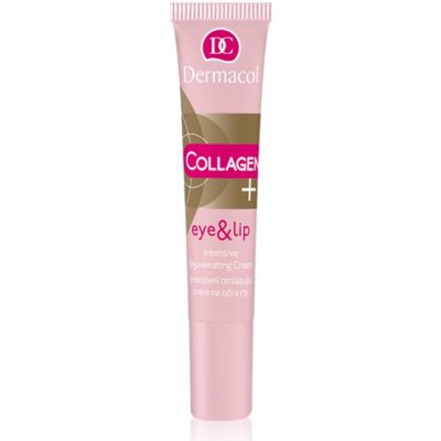 Dermacol Collagen + intenzívny omladzujúci krém na oči a pery 15 ml