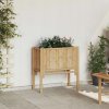 VidaXL Kvetináč bambus hnedý 70 x 35 x 70 cm
