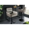 Barová stolička George 44720 Kožená Taupe