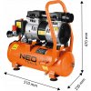 Bezolejový kompresor NEO TOOLS 12K020-1 12 L 8 bar