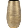 Váza keramická Solano Ø 22 x 40 cm zlatá