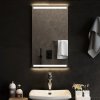 Zrkadlo VidaXL nástenné obdĺžnikový rámik sklo 70 x 40 mm