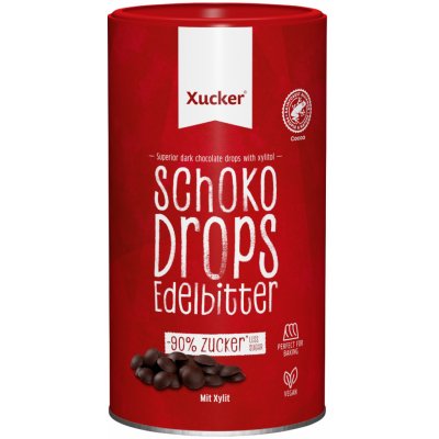 Xucker Dark Chocolate Drops 750 g