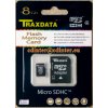 Traxdata microSDHC 8 GB Class 6 + Adapter