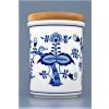 Cibulák – Dóza s dreveným uzáverom 0,5l – originálny cibuľový porcelán 1. akosť
