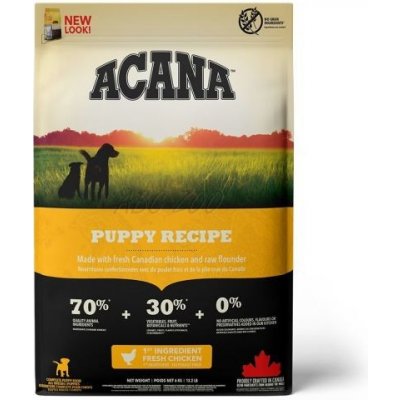 ACANA Heritage Puppy Recipe 6 kg