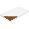 Detský matrac New Baby BASIC 120x60x5 cm kokos-molitan biely