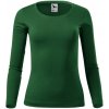 MALFINI Triko Fit-T LS 169, dlouhý rukáv, dámské MAL-1690616 XL Zelená lahvově