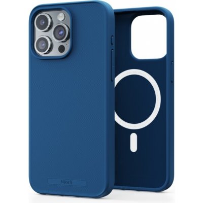 Púzdro NJORD 100% GRS MagSafe iPhone 15 Pro Max modré