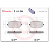Sada brzdových platničiek, vždy 4 kusy v sade BREMBO P 49 044 (P49044)