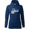 Florbal team - Mikina dámská Cape s kapucí - 2XL ( Polnočná modrá )