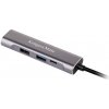 Kruger&Matz USB C HUB na HDMI/USB3,0/USB2,0/C port KM0400
