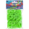 Rainbow Loom detské gumičky neónové 20211 zelené