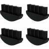 MUNK Günzburger Steigtechnik 019244 Vnútorná topánka Munk pre rebríky z GRP 98x25 mm 4 ks; 019244